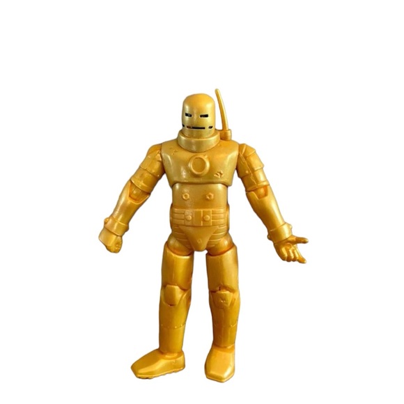 Marvel Universe Iron Man Original Golden Armor 3.75 Inch Action Figure 2010 - Picture 1 of 3